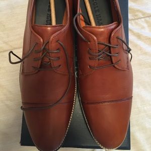 Cole Haan Lenox Hill Cap Toe Oxford Shoes 4J6D Size 10.5 D Tan Brown New